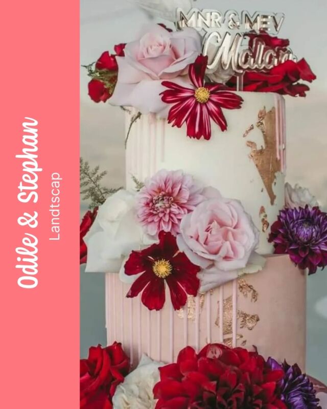 ODILE & STEPHAN...The colour palette of this wedding cake we created for Odile & Stephan's is just incredible! This is truly bright, bold and beautiful!!! 🫶...Topper by @bakeitbeautiful.co.zaVenue @landtscap Coordinated & Flowers by @pluk_weddings#wedding #weddingcake #weddingcakes #cakeme #crumb #crumbcakes #crumbcakessa